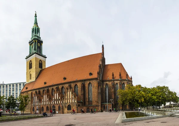 Εκκλησία της Αγίας Μαρίας στο Βερολίνο, Γερμανία — Φωτογραφία Αρχείου