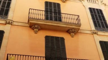 4 k eski Caddesi Palma. Palma başkenti ve en büyük Balear Adaları İspanya'nın otonom ada Mallorca üzerinde olduğunu.