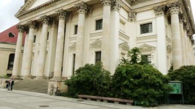 Fransız (reform) Kilisesi, Berlin Gendarmenmarkt Deutscher Dom (Alman Kilisesi), eski bir kilise Almanca konuşan Richard karşısında üzerinde bulunan Friedrichstadt, Berlin, Almanya,.