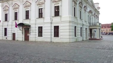 Kaunas Belediye Belediye Meydanı Old Town, Kaunas, Litvanya göbeğinde ortasında duruyor. 16. yüzyıl yapısı tarihlerinin. Bir Seramik Müzesi ev sahipliği yapmaktadır.