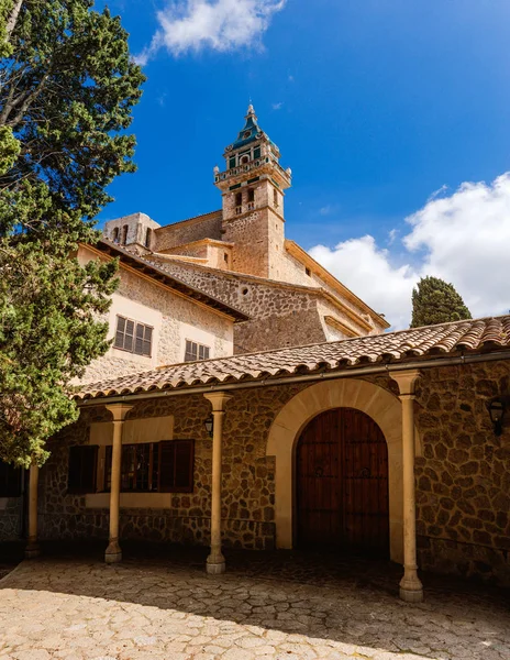 Καρθουσιανό μοναστήρι, Valldemossa, Μαγιόρκα, Ισπανία — Φωτογραφία Αρχείου