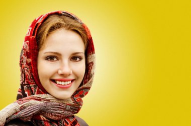 Sonbaharda güzel bir kız