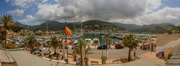 Port de Sóller, Majorka, Baleary, Hiszpania — Zdjęcie stockowe