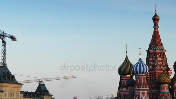 MOSCOW, RUSSIA - MART 10 2016: Timelapse: GUM known as State Department Store during the Soviet times. The most famous GUM is the large store in the Kitai-gorod part of Moscow facing Red Square. — Stock Video