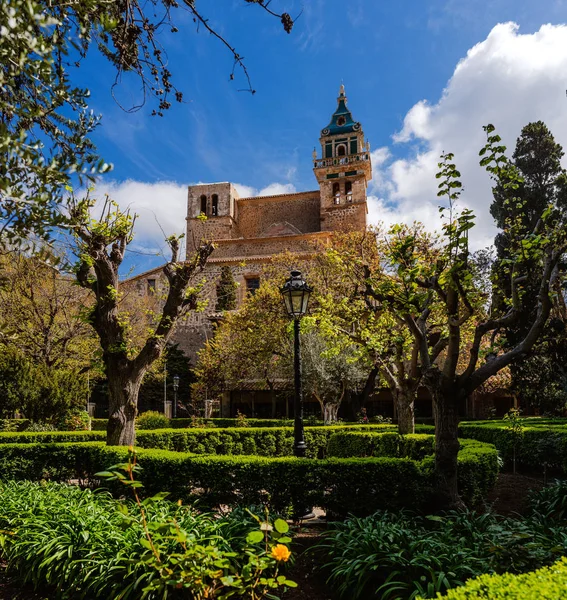 Καρθουσιανό μοναστήρι, Valldemossa, Μαγιόρκα, Ισπανία — Φωτογραφία Αρχείου