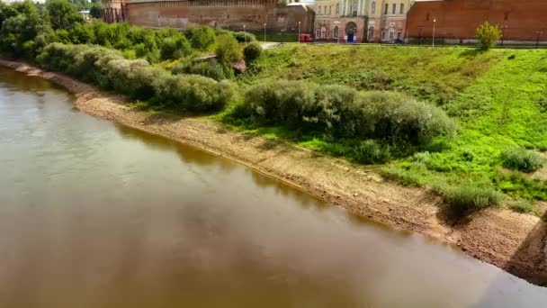 Brama Odigitrievkoy Kościół parafialny, Soboleva street, 1, Smoleńsk, Federacja Rosyjska. — Wideo stockowe