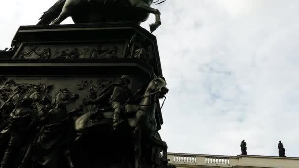 Humboldt University of Berlin is one of oldest universities of Germany, founded on as University of Berlin by liberal Prussian educational reformer and linguist Wilhelm von Humboldt. — Stock Video