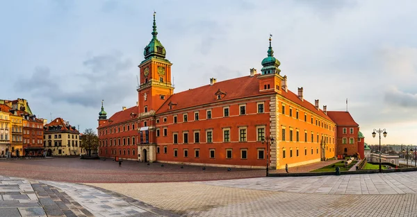 在华沙，波兰的皇家城堡 — 图库照片