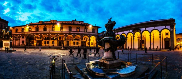 Фонтан Мостри Марини во Флоренции, Италия — стоковое фото