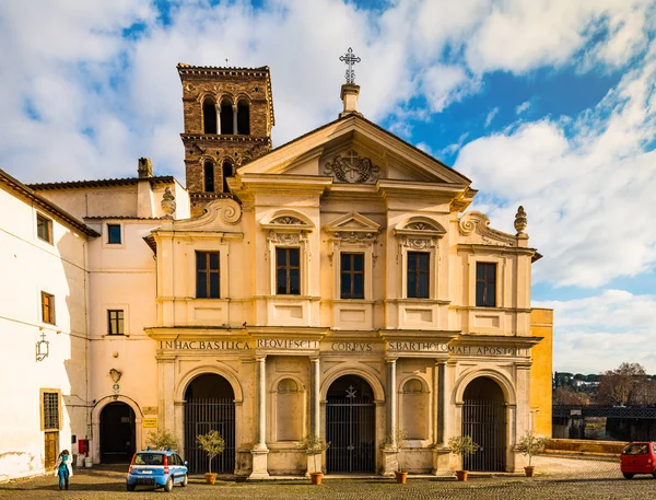 Basilica of St. Bartholomew in Rome, Italy — Stock Photo, Image