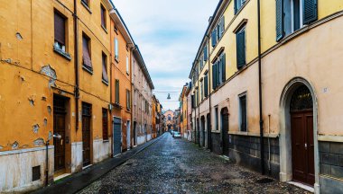 Via Francesco del Cossa in Ferrara, Italy