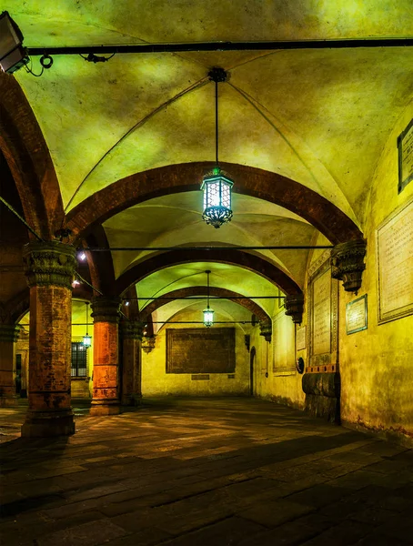 Palazzo Comunale in Bologna, Italië — Stockfoto