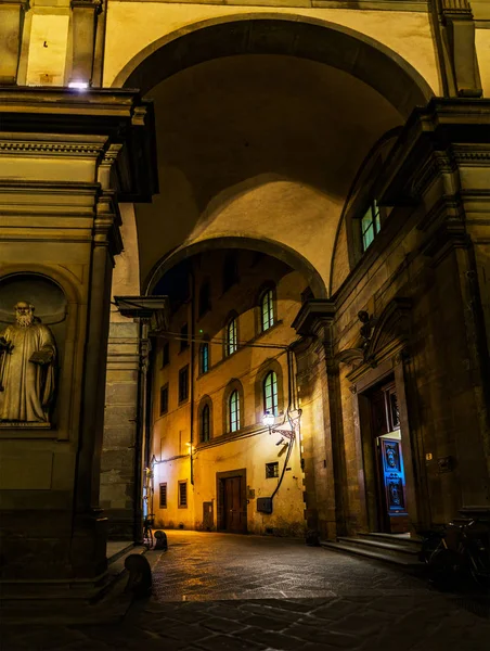 Galeria Uffizi no centro de Florença, Toscana, Itália — Fotografia de Stock