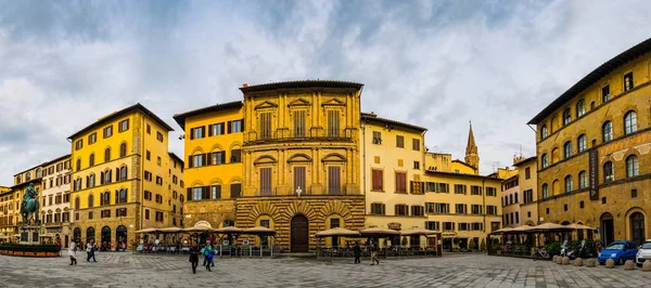 Piazza Della Signoria en Florencia, Italia — Foto de Stock