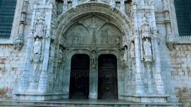 Jeronimos Monastery veya Hieronymites Manastırı, değil bir manastır Aziz Jerome sipariş Belem, bucak kıyıya yakın yerde bulunan Lizbon Belediyesi, Portekiz bulunan.