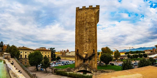 Piazza Giuseppe Poggi στη Φλωρεντία, Ιταλία — Φωτογραφία Αρχείου