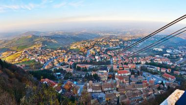 Monte Titano için San Marino hava tramvay