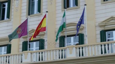 Malaga'da bağlantı noktası. Malaga özerk topluluk Andalusia, İspanya iline bağlı bölge. Avrupa'nın en büyük şehir, Costa del Sol Akdeniz üzerinde yatıyor.