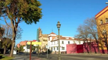 Avenida Campo Madre de Dios polis Genel Müdürlüğü. Cordoba Andalusia, Güney İspanya ve İl Cordoba sermaye kentidir.