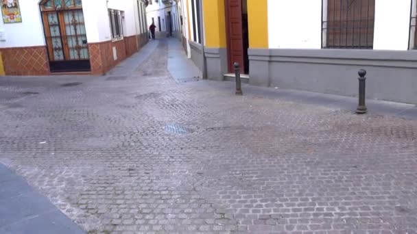 Buildings on Agustin Moreno Street in Cordoba, Andalusia, Spain — Stock Video