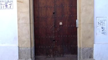 Cordoba, Endülüs, İspanya Agustin Moreno Caddesi'nde binalar