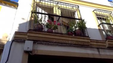 Cordoba, Endülüs, İspanya Agustin Moreno Caddesi'nde binalar