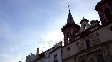 Anıt, Juan Martinez el Dios de la Madera (ahşap Tanrı), İspanyol heykeltıraş Collegiate Kilisesi ilahi Salvador yakınındaki olduğu bilinen dağlardır, Katolik tapınağıdır Seville, Endülüs, İspanya.