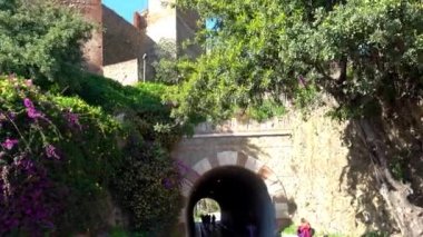 Alcazaba Saray sur Malaga, İspanya olduğunu. Bu erken 11 yüzyılda Hammudid Hanedanı tarafından yaptırılmıştır. Citadel bağlantı noktası bakan tepenin üzerinde inşa ve iki duvarlı muhafazaları oluşur.