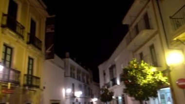 Binalar sokaklarda Cordoba, Endülüs, İspanya