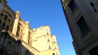 Malaga Katedrali şehir Malaga Andalusia Güney İspanya'da Roma Katolik kilisesidir. Rönesans mimari gelenek olduğunu. Sınırları Ortaçağ Mağribi duvarları içinde bulunduğu.