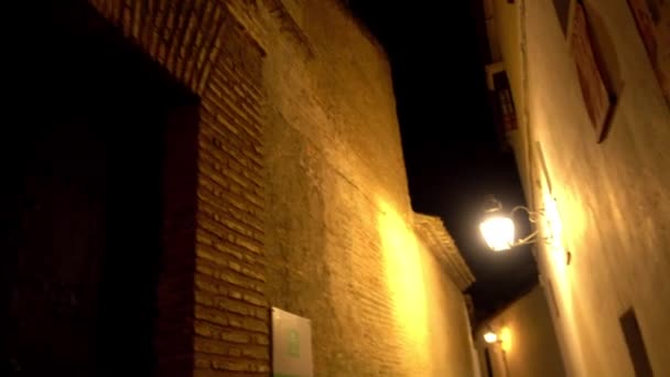 Joodse straat. Cordoba is een stad in Andalusië, Zuid-Spanje en hoofdstad van de provincie van Cordoba. — Stockvideo