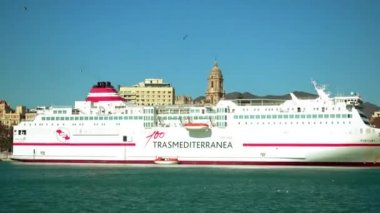 Malaga'da bağlantı noktası. Malaga özerk topluluk Andalusia, İspanya iline bağlı bölge. Avrupa'nın en büyük şehir, Costa del Sol Akdeniz üzerinde yatıyor.