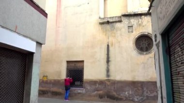 Hermandad de San Esteban Medinaceli sokakta Seville, Endülüs, İspanya.