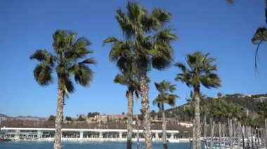 Malaga'da bağlantı noktası. Malaga özerk topluluk Andalusia, İspanya iline bağlı bölge. Avrupa'nın en büyük şehir, Costa del Sol Akdeniz üzerinde yatıyor.