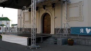 Kilise, kutsal ruh (Peter ve Paul Kilisesi) - Minsk, Beyaz Rusya, Yunan Katolik kilise XVII yüzyılda inşa edilmiş. Yüksek pazar oldu.