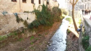 Sokak Carrera del Darro Granada, Endülüs, İspanya