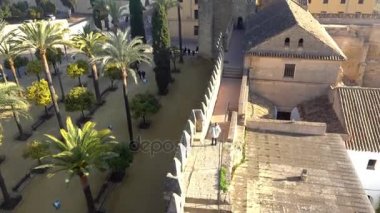 Alcazar de los Reyes Cristianos (Hıristiyan hükümdarlar Kalesi) Cordoba, Endülüs, İspanya. Isabella birincil konutlar biri olarak ben Kastilya ve Aragon Ferdinand II hizmet kale.