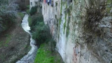 Sokak Carrera del Darro Granada, Endülüs, İspanya