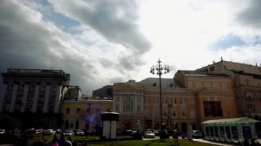 Bolşoy Tiyatrosu, Moskova, Rusya, Joseph Bove, bale ve opera performansları tutan mimar tarafından tasarlanan tarihi tiyatro var. Daha önce Ekim Devrimi Imperial tiyatro parçası.