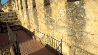 Alcazar de los Reyes Cristianos (Hıristiyan hükümdarlar Kalesi) Cordoba, Endülüs, İspanya. Isabella birincil konutlar biri olarak ben Kastilya ve Aragon Ferdinand II hizmet kale.