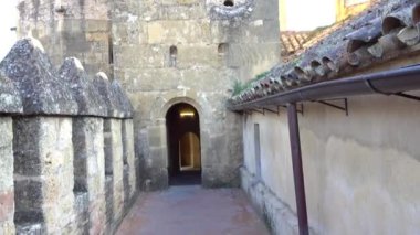 Alcazar de los Reyes Cristianos (Hıristiyan hükümdarlar Kalesi) Cordoba, Endülüs, İspanya. Isabella birincil konutlar biri olarak ben Kastilya ve Aragon Ferdinand II hizmet kale.