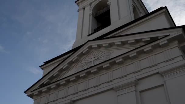 Białystok, Polen - 11 September 2015: Feest van de onthoofding van John Baptist in St Nicholas Grieks-orthodoxe kerk in Bialystok is grootste stad in noordoostelijk Polen en de hoofdstad van Podlaskie Voivodeship — Stockvideo