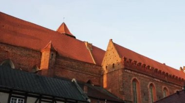 Market Hall Dominik tüccarların Gdansk, Polonya.