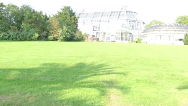 Berlin-Dahlem Botanical Garden and Museum è un giardino botanico della capitale tedesca Berlino. Garden si trova in località Lichterfelde del comune di Steglitz-Zehlendorf . — Video Stock