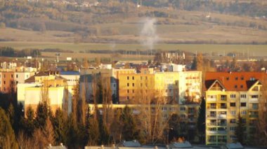 Poprad konutlar Slovakya Güz.