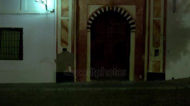 Plaza de los Abades Cordoba, Endülüs, İspanya üzerinde eski binalar