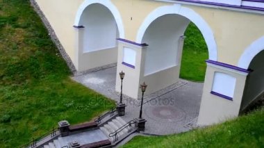 Royal palace of Augustus III, Polonya ve Stanislaw Ağustos Poniatowski ünlü Grodno Sejm 1793 yılında gerçekleştiği New Castle Hrodna, Beyaz Rusya olduğunu.