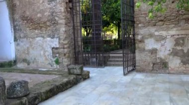 Alcazar de los Reyes Cristianos (Hıristiyan hükümdarlar Kalesi) Cordoba, Endülüs, İspanya. Isabella birincil konutlar biri olarak ben Kastilya ve Aragon Ferdinand II hizmet kale.