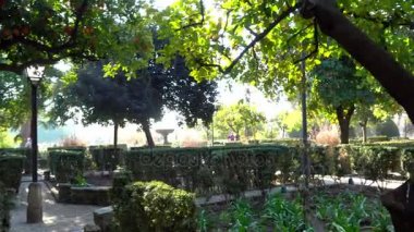 Alcazar de los Reyes Cristianos (Hıristiyan hükümdarlar Kalesi) Cordoba, Endülüs, İspanya. Isabella birincil konutlar biri olarak ben Kastilya ve Aragon Ferdinand II hizmet kale.