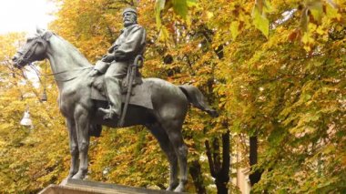 Bologna, Emilia-Romagna Region, Northern Italy: Giuseppe Garibaldi Monument on Via dell'Indipendenza, 47.